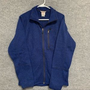 AVALANCHE Men’s Zip-up Royal Blue Jacket Sz Medium